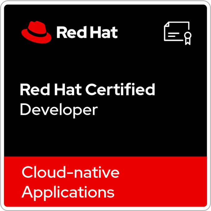 Red Hat Cloud-native Applications Certified Developer
